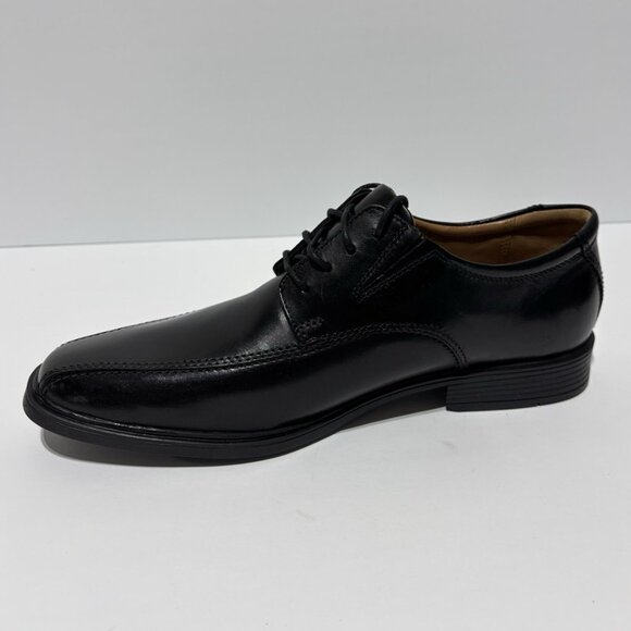 Clark’s Men’s Tilden Walk Black Leather Oxford, Size 8 M - Picture 2 of 7